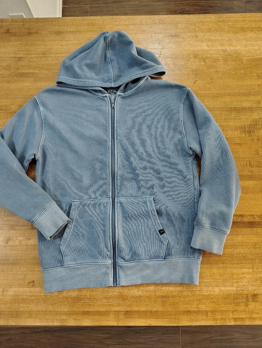 ART CLASS Kids Zip-Up Hoodie Jacket - Dusty Blue UNISEX Size XL 14